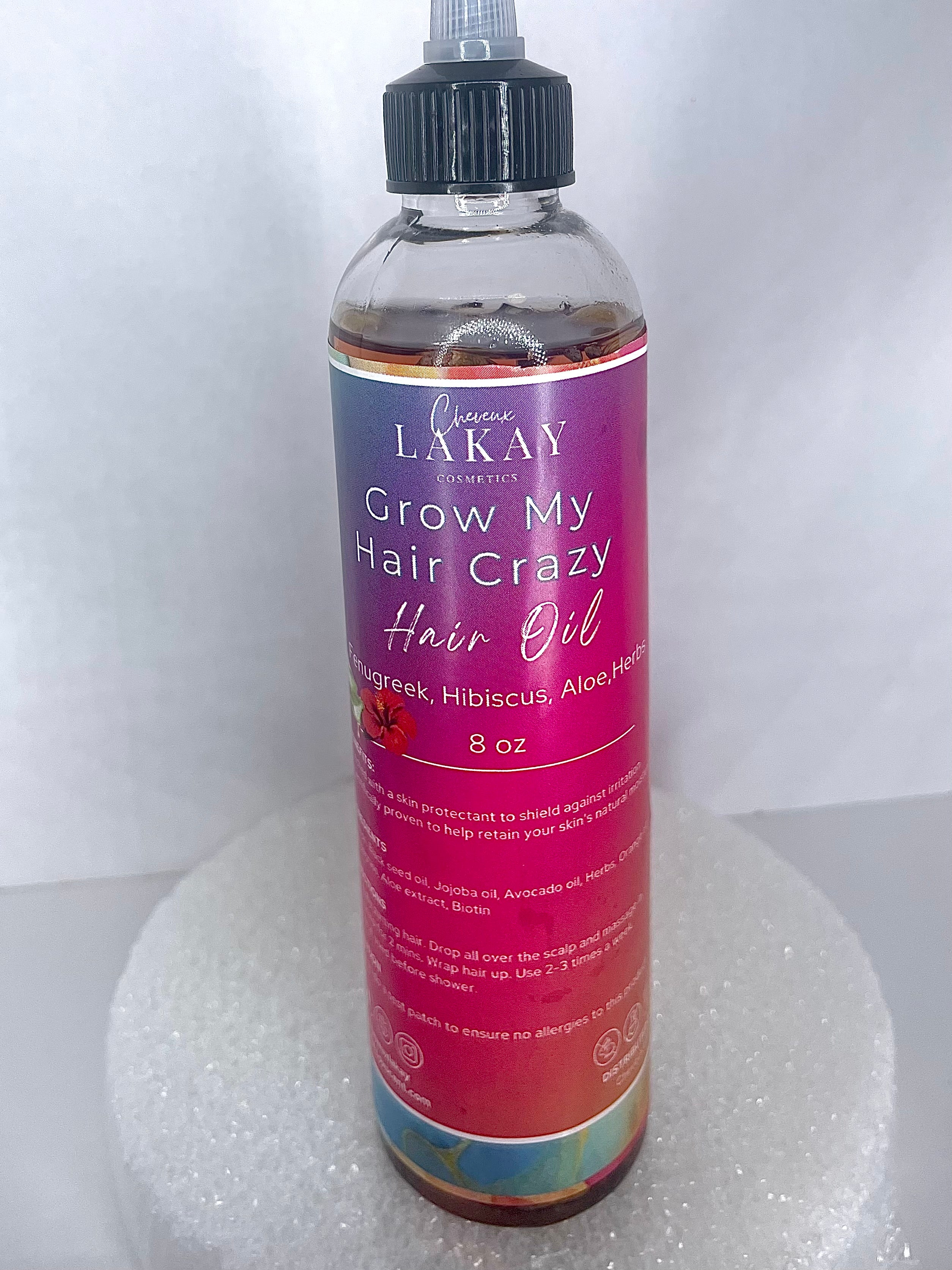 ✨Grow my hair crazy “ hair oil”  4 oz & 8 oz ✨